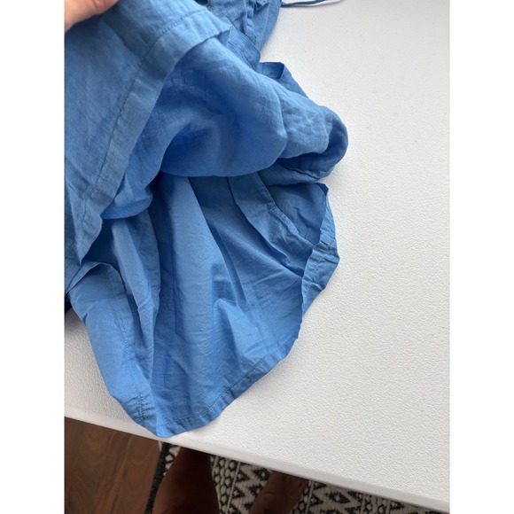 J.Crew Linen Blend Dress Sleeveless Casual Summer Mini Dress Size S - Picture 6 of 6